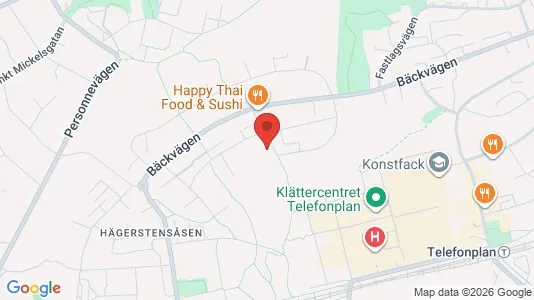 Lägenheter att hyra i Söderort - kort over placeringen