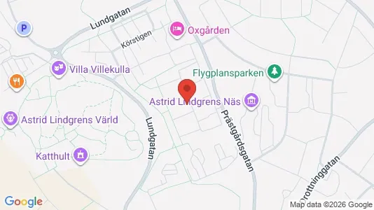 Lägenheter att hyra i Vimmerby - kort over placeringen