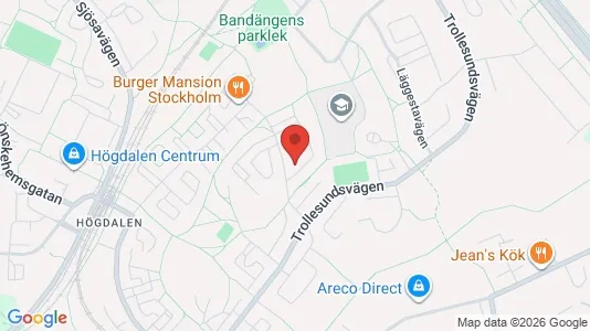 Lägenheter att hyra i Söderort - kort over placeringen