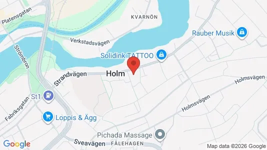 Lägenheter att hyra i Motala - kort over placeringen