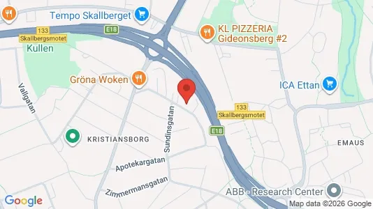Lägenheter att hyra i Västerås - kort over placeringen