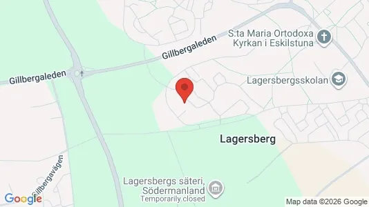 Lägenheter att hyra i Eskilstuna - kort over placeringen