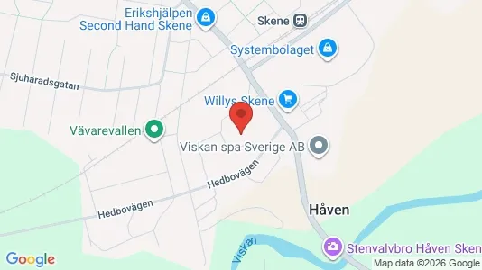 Lägenheter att hyra i Mark - kort over placeringen