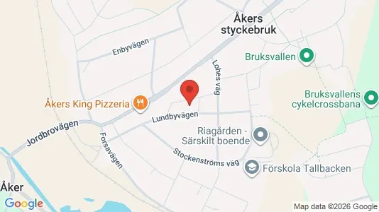 Lägenheter att hyra i Strängnäs - kort over placeringen
