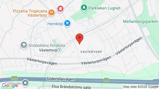 Lägenheter att hyra i Söderort - kort over placeringen