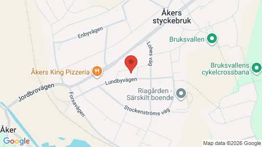 Lägenheter att hyra i Strängnäs - kort over placeringen