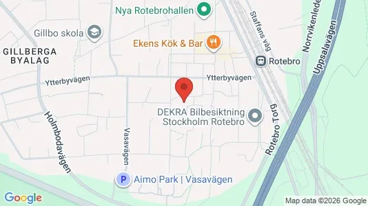 Lägenheter att hyra i Sollentuna - kort over placeringen