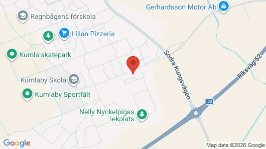 Lägenheter att hyra i Kumla - kort over placeringen