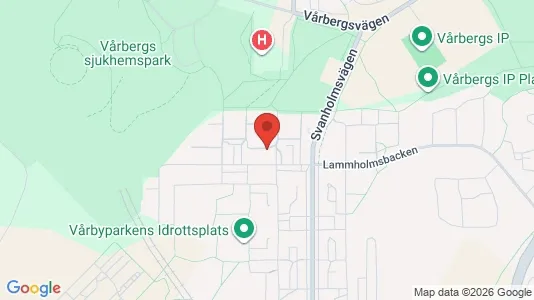 Lägenheter att hyra i Huddinge - kort over placeringen
