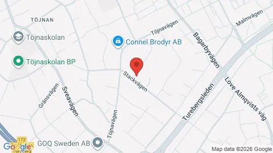 Lägenheter att hyra i Sollentuna - kort over placeringen