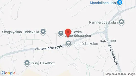 Lägenheter att hyra i Uddevalla - kort over placeringen