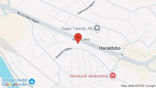 Lägenheter att hyra i Falun - kort over placeringen