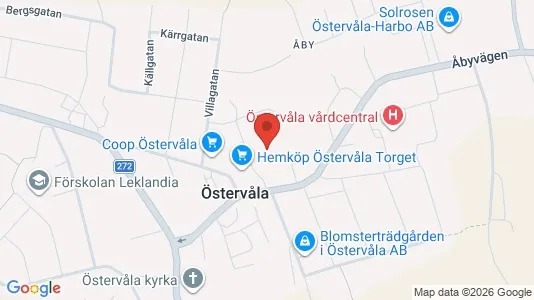 Lägenheter att hyra i Heby - kort over placeringen