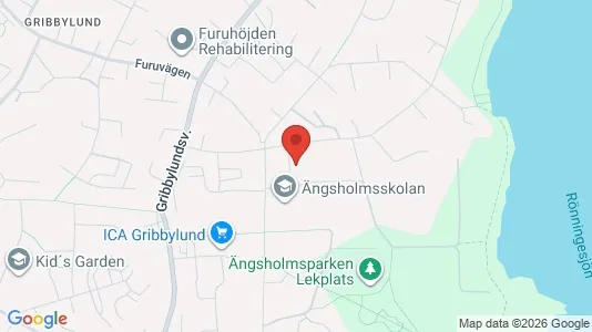 Lägenheter att hyra i Täby - kort over placeringen