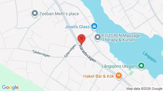 Lägenheter att hyra i Huddinge - kort over placeringen