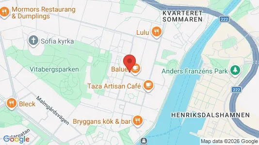 Lägenheter att hyra i Södermalm - kort over placeringen