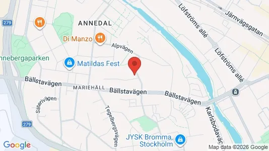Lägenheter att hyra i Västerort - kort over placeringen