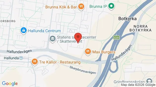 Lägenheter att hyra i Botkyrka - kort over placeringen