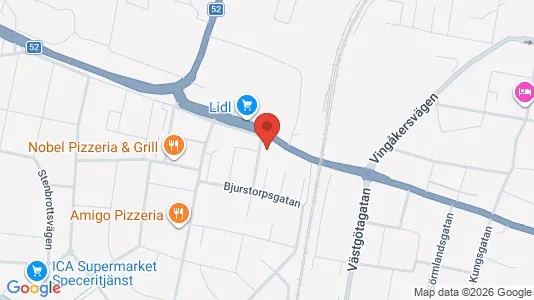 Lägenheter att hyra i Katrineholm - kort over placeringen
