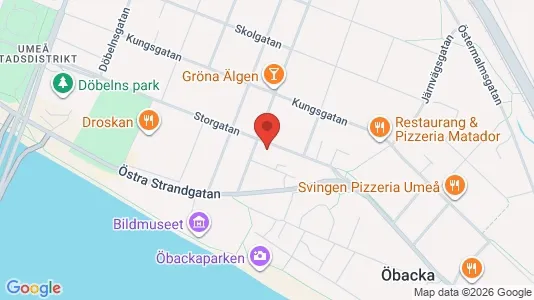 Lägenheter att hyra i Umeå - Bild från Google Street View
