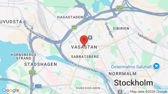 Lägenheter att hyra i Göteborg Centrum - kort over placeringen