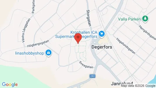 Lägenheter att hyra i Degerfors - Bild från Google Street View