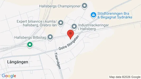 Lägenheter att hyra i Hallsberg - Bild från Google Street View