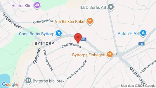 Lägenheter att hyra i Borås - Bild från Google Street View