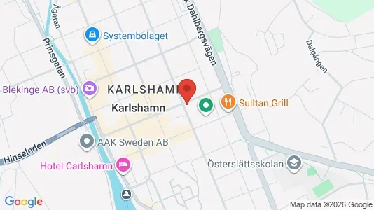 Lägenheter att hyra i Karlshamn - Bild från Google Street View