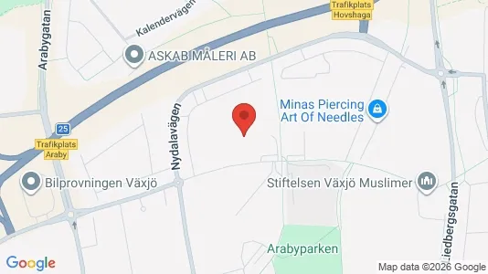 Lägenheter att hyra i Växjö - Bild från Google Street View