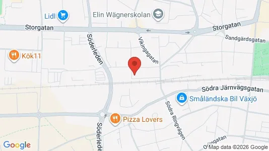 Lägenheter att hyra i Växjö - Bild från Google Street View