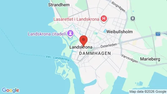 Lägenheter att hyra i Landskrona - Bild från Google Street View