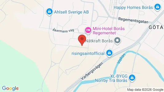 Lägenheter att hyra i Borås - Bild från Google Street View