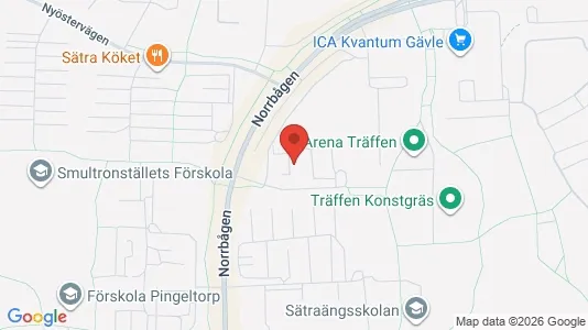 Lägenheter att hyra i Gävle - Bild från Google Street View