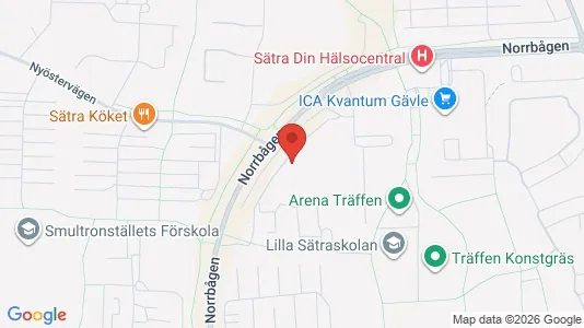Lägenheter att hyra i Gävle - Bild från Google Street View