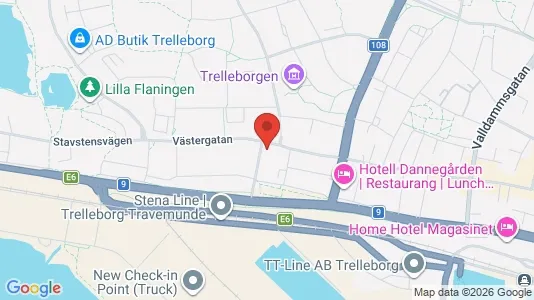 Lägenheter att hyra i Trelleborg - Bild från Google Street View