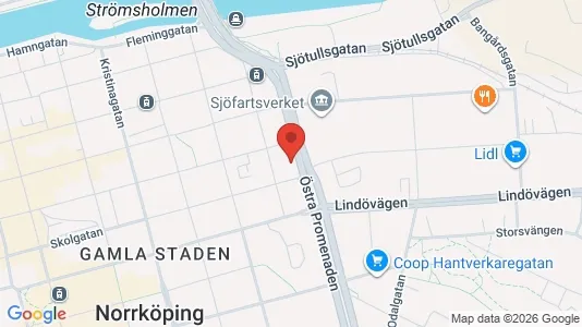 Lägenheter att hyra i Norrköping - Bild från Google Street View