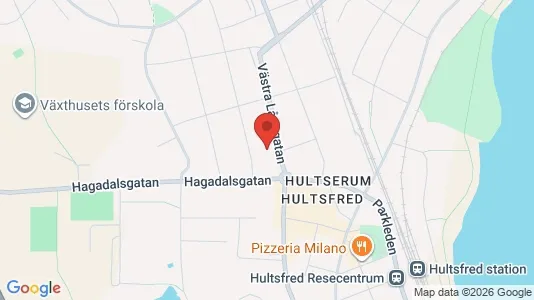 Lägenheter att hyra i Hultsfred - Bild från Google Street View