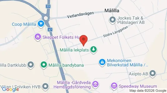 Lägenheter att hyra i Hultsfred - Bild från Google Street View