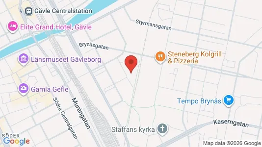 Lägenheter att hyra i Gävle - Bild från Google Street View