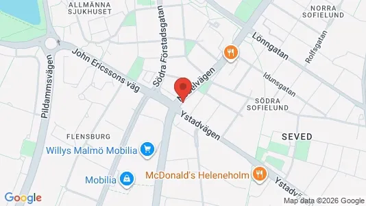 Lägenheter att hyra i Malmö Centrum - Bild från Google Street View
