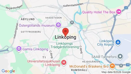 Lägenheter att hyra i Linköping - Bild från Google Street View