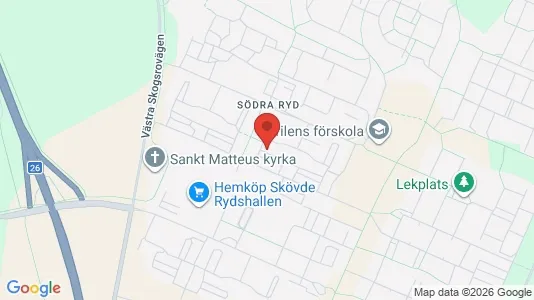 Lägenheter att hyra i Skövde - Bild från Google Street View