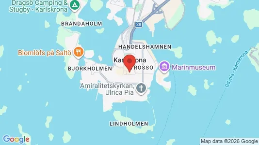 Lägenheter att hyra i Karlskrona - Bild från Google Street View