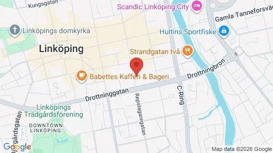 Lägenheter att hyra i Linköping - kort over placeringen