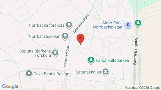 Lägenheter att hyra i Sigtuna - kort over placeringen