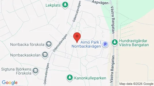 Lägenheter att hyra i Sigtuna - kort over placeringen