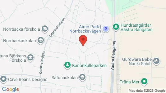 Lägenheter att hyra i Sigtuna - kort over placeringen