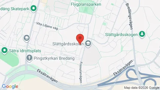 Lägenheter att hyra i Söderort - kort over placeringen
