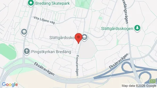 Lägenheter att hyra i Söderort - kort over placeringen